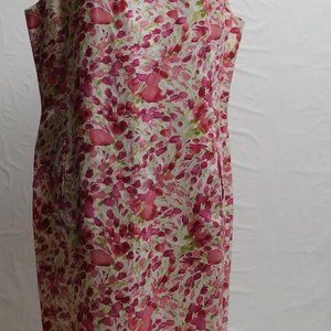 SIZE 16 DRESS HARVE BENARD SPRING FLORAL